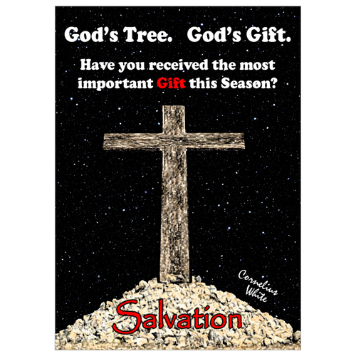 God's Tree. God's Gift. Post Card