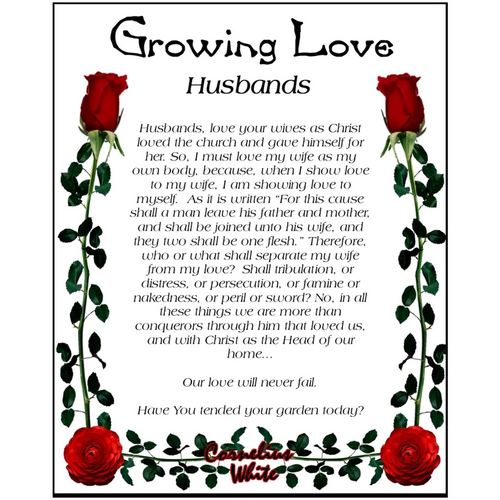 Growing Love - Husbands 8x10 Print