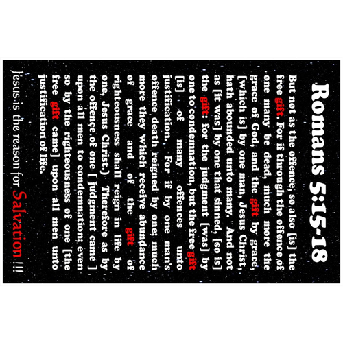 Romans 5 - God's Gift Photo Print
