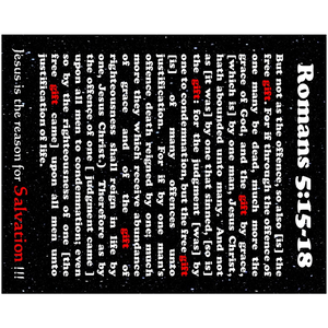 Romans 5 - God's Gift Photo Print