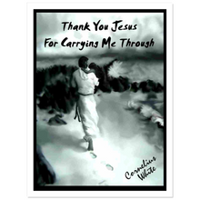 Load image into Gallery viewer, Footprints in the Sand - 3 Pack - 3 x 4 inch stickers