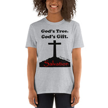 Load image into Gallery viewer, God&#39;s Tree God&#39;s Gift  - Black Cross Unisex T-Shirt