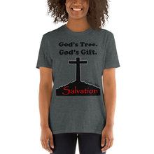 Load image into Gallery viewer, God&#39;s Tree God&#39;s Gift  - Black Cross Unisex T-Shirt