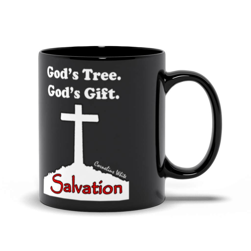 God's Tree Black Coffee Mug